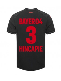 Billige Bayer Leverkusen Piero Hincapie #3 Hjemmedrakt 2023-24 Kortermet